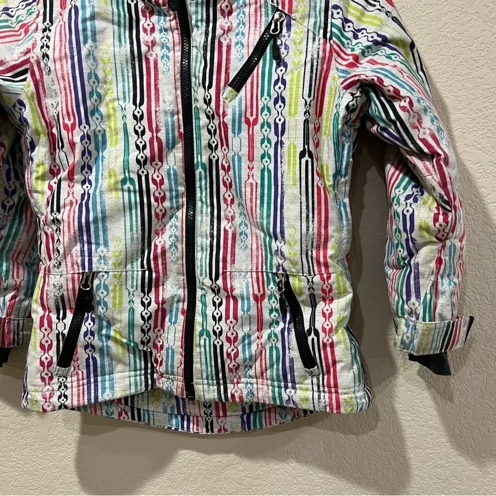 Boulder Gear Kids Colorful Ski Winter Snow Jacket Coat Girls Size XS 8935P $199